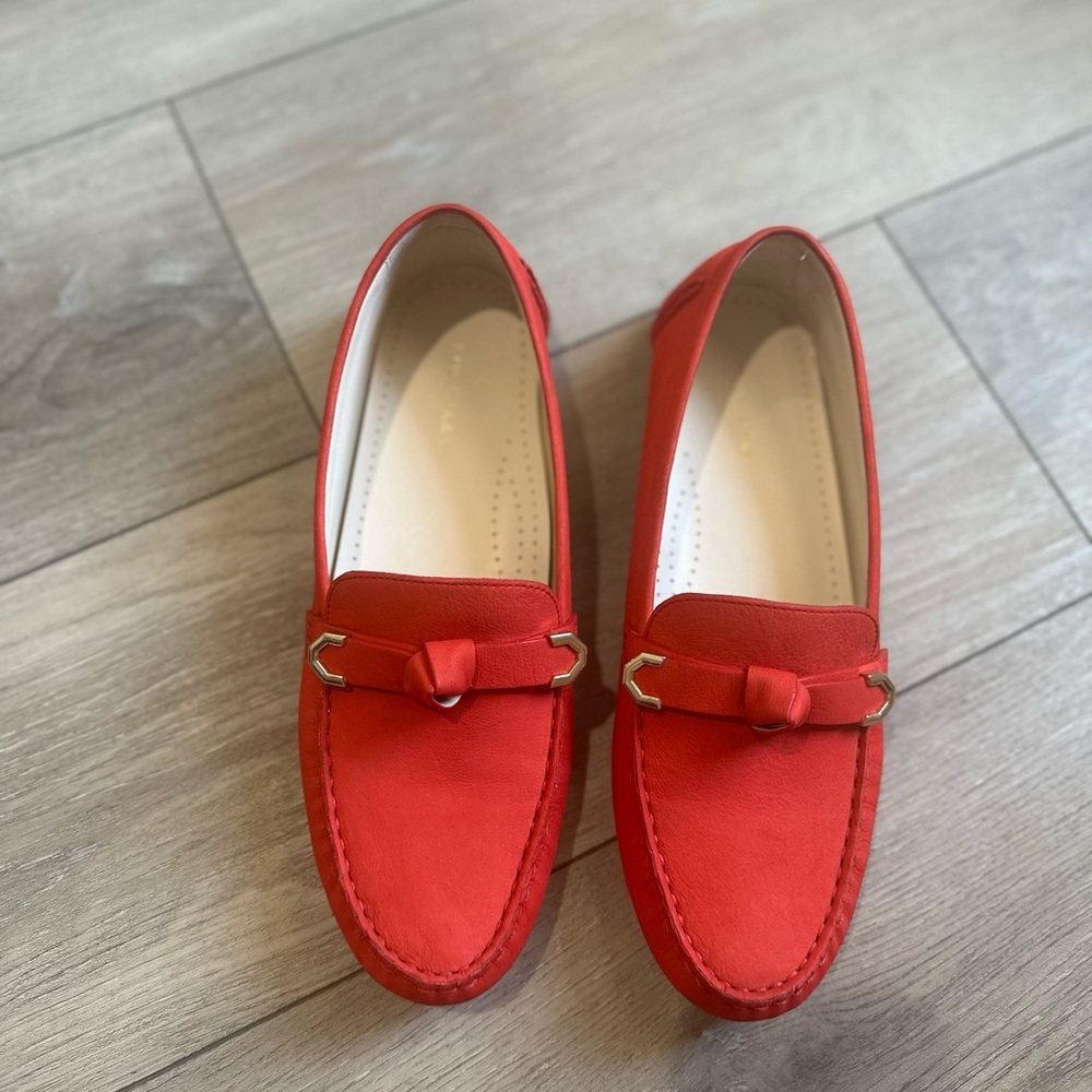 Cole Haan Evelyn Bow Driver - In Red - Womens 9